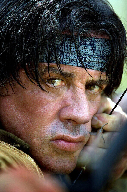 Sylvester Stallone Rambo Action War Movie Poster Wall Art Print Home Wall Decor - xonomax