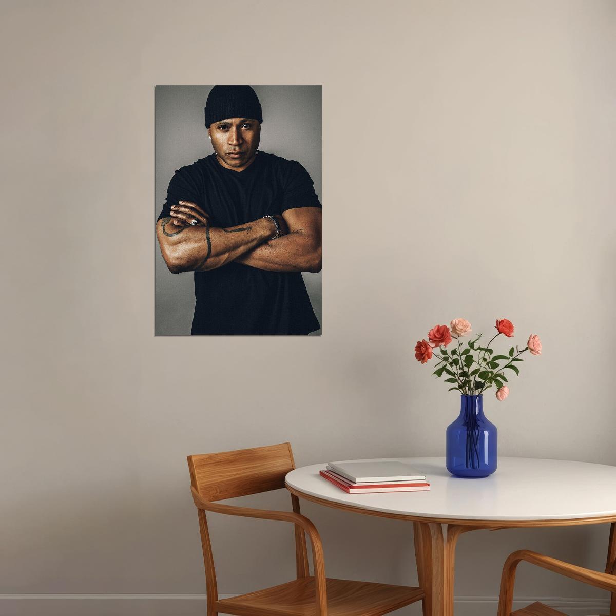 Ll Cool J 80's 90's Actress Music Rapper Star Poster Wall Art Print Home Wall Decor - xonomax