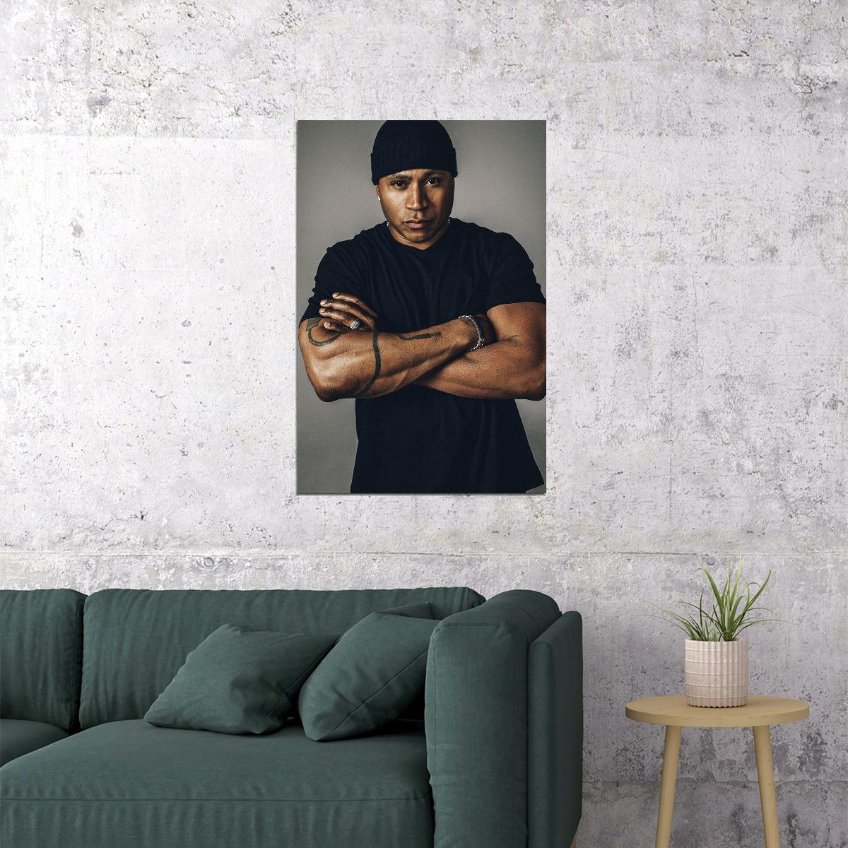 Ll Cool J 80's 90's Actress Music Rapper Star Poster Wall Art Print Home Wall Decor - xonomax