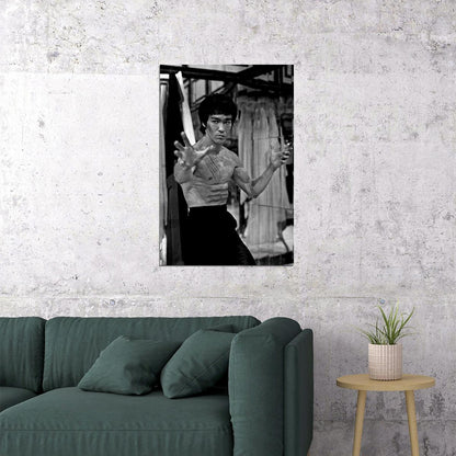 Enter The Dragon 80's 90's Movie Action Poster Wall Art Print Home Wall Decor - xonomax