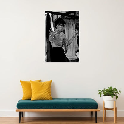 Enter The Dragon 80's 90's Movie Action Poster Wall Art Print Home Wall Decor - xonomax