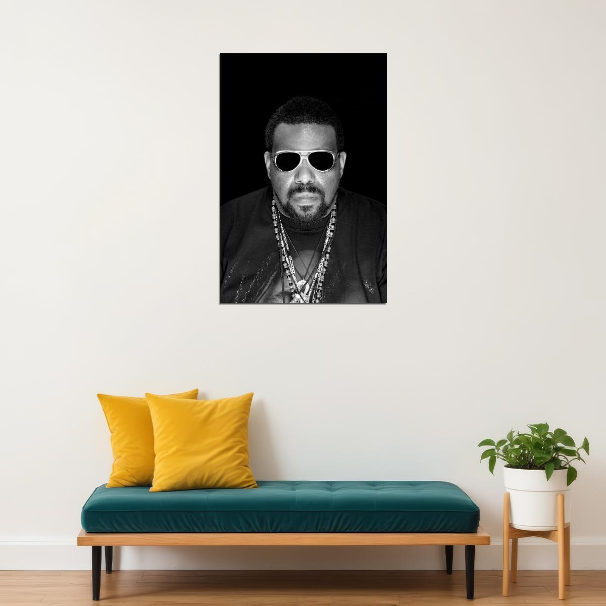 Afrika Bambaataa Music Singer Dj Hip Hop Poster Wall Art Print Home Wall Decor - xonomax