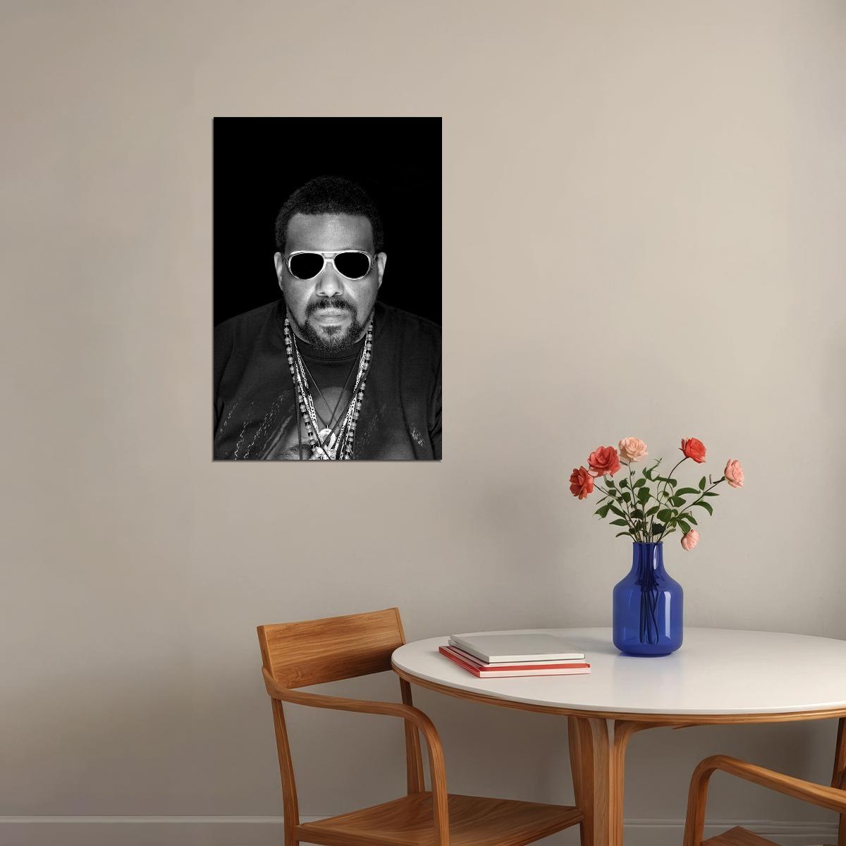 Afrika Bambaataa Music Singer Dj Hip Hop Poster Wall Art Print Home Wall Decor - xonomax