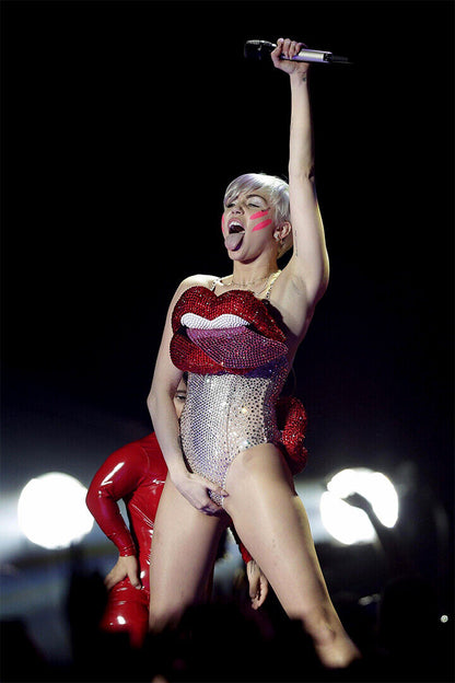 Miley Cyrus Singer Concerts Cinema Actor Star Poster Wall Art Print Home Wall Decor - xonomax