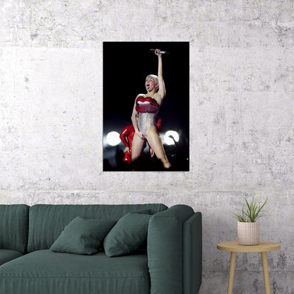Miley Cyrus Singer Concerts Cinema Actor Star Poster Wall Art Print Home Wall Decor - xonomax