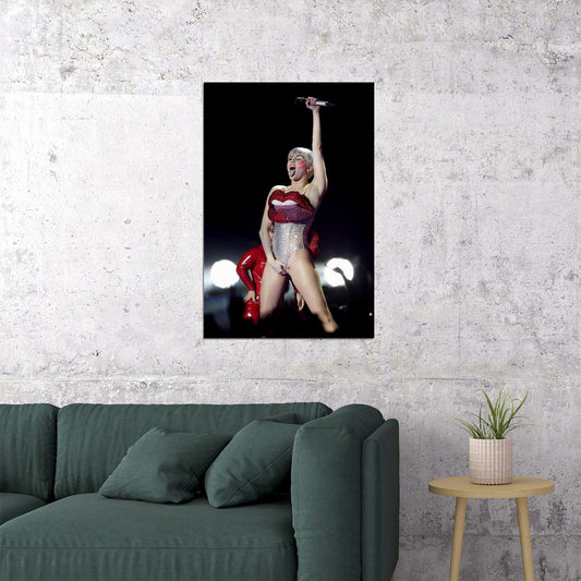 Miley Cyrus Singer Concerts Cinema Actor Star Poster Wall Art Print Home Wall Decor - xonomax