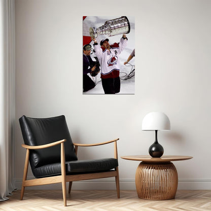 Ray Bourque Ice Hockey Player Sports Poster Wall Art Print Home Wall Decor - xonomax