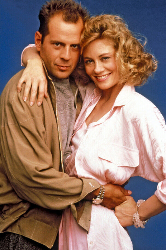Bruce Willis Cybill Shepherd Show 80s 90s Actor Dec Poster Wall Art Print Home Wall Decor - xonomax