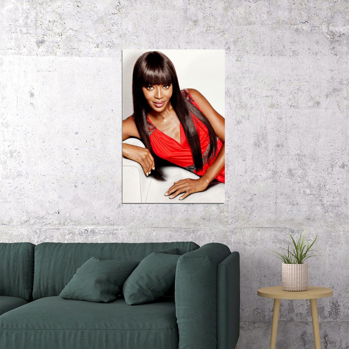 Naomi Campbell British Model Actor Actress Poster Wall Art Print Home Wall Decor - xonomax