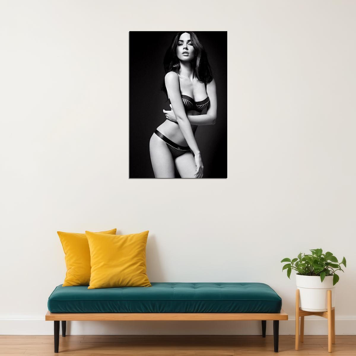 Megan Fox Celebrity Cinema Actress Actor Poster Wall Art Print Home Wall Decor - xonomax