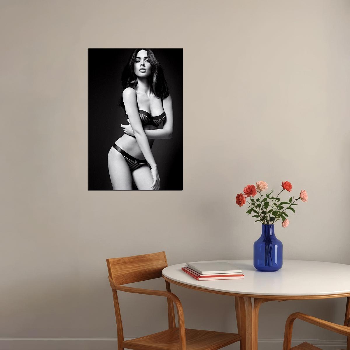 Megan Fox Celebrity Cinema Actress Actor Poster Wall Art Print Home Wall Decor - xonomax