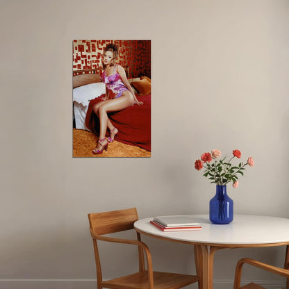 Leah Remini Celebrity Movie Actor Actress Star Poster Wall Art Print Home Wall Decor - xonomax