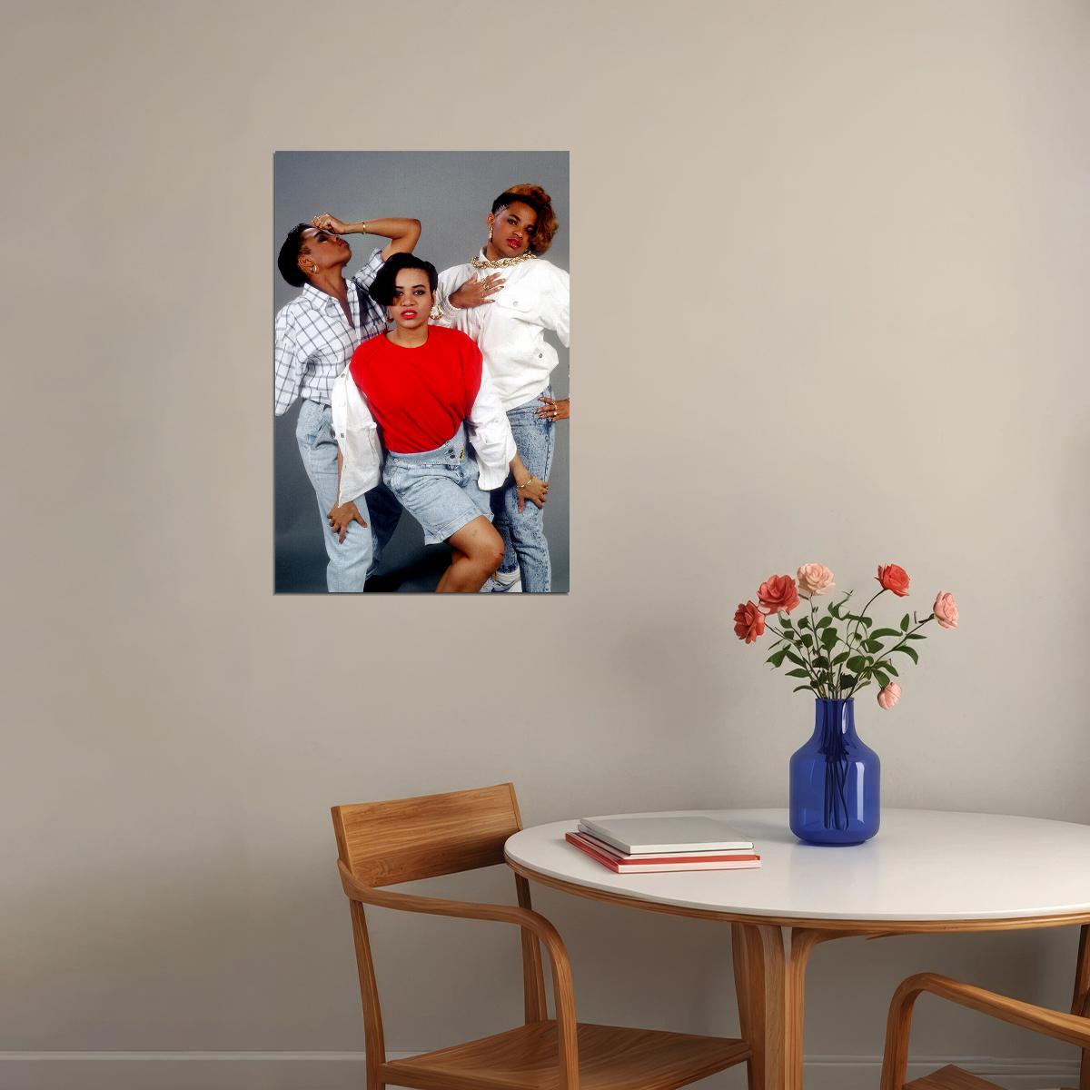 Salt N Pepa 80's 90's Singer Music Band Poster Wall Art Print Home Wall Decor - xonomax