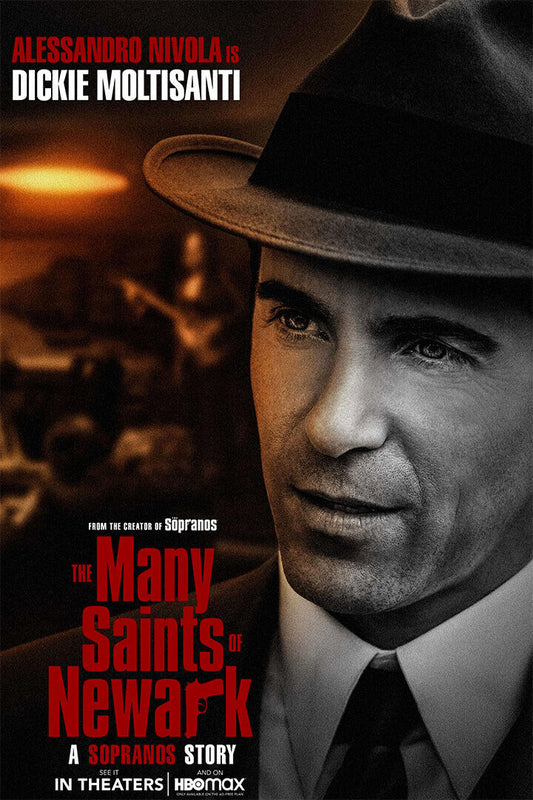 The Many Saints Of Newark Full Character Movie Drama Poster Wall Art Print Home Wall Decor - xonomax