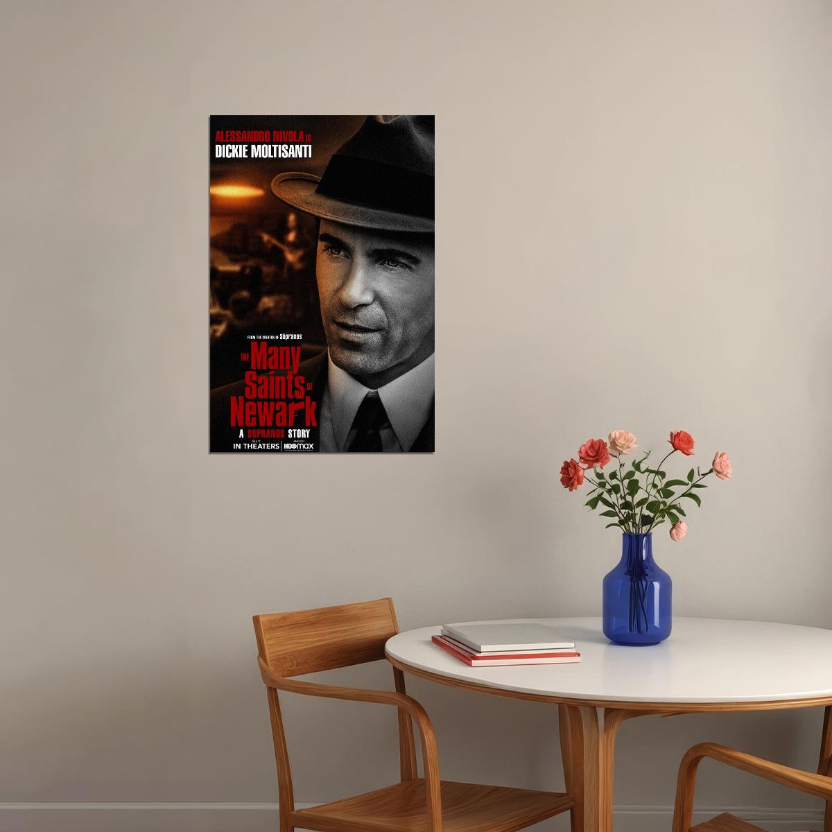 The Many Saints Of Newark Full Character Movie Drama Poster Wall Art Print Home Wall Decor - xonomax