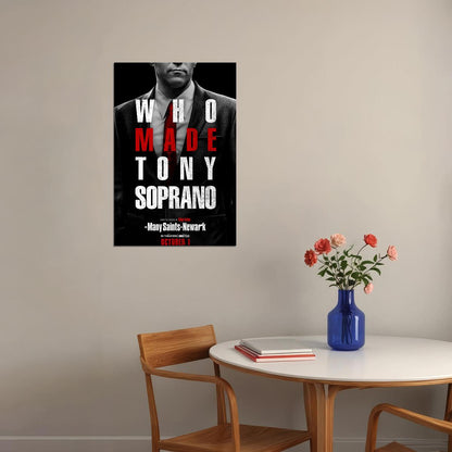 The Many Saints Of Newark Full Character Movie Crime Poster Wall Art Print Home Wall Decor - xonomax