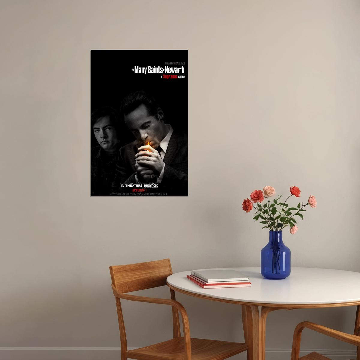 The Many Saints Of Newark Full Character Movie Poster Wall Art Print Home Wall Decor - xonomax