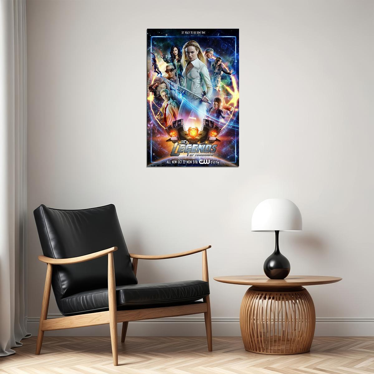 Legends Of Tomorrow Movie Heroes Adventure Action Poster Wall Art Print Home Wall Decor - xonomax