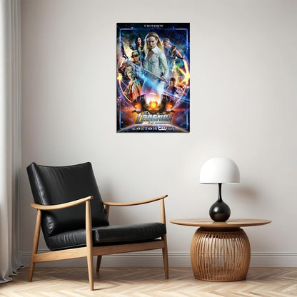 Legends Of Tomorrow Movie Heroes Adventure Action Poster Wall Art Print Home Wall Decor - xonomax