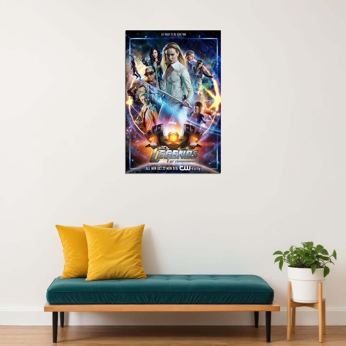 Legends Of Tomorrow Movie Heroes Adventure Action Poster Wall Art Print Home Wall Decor - xonomax