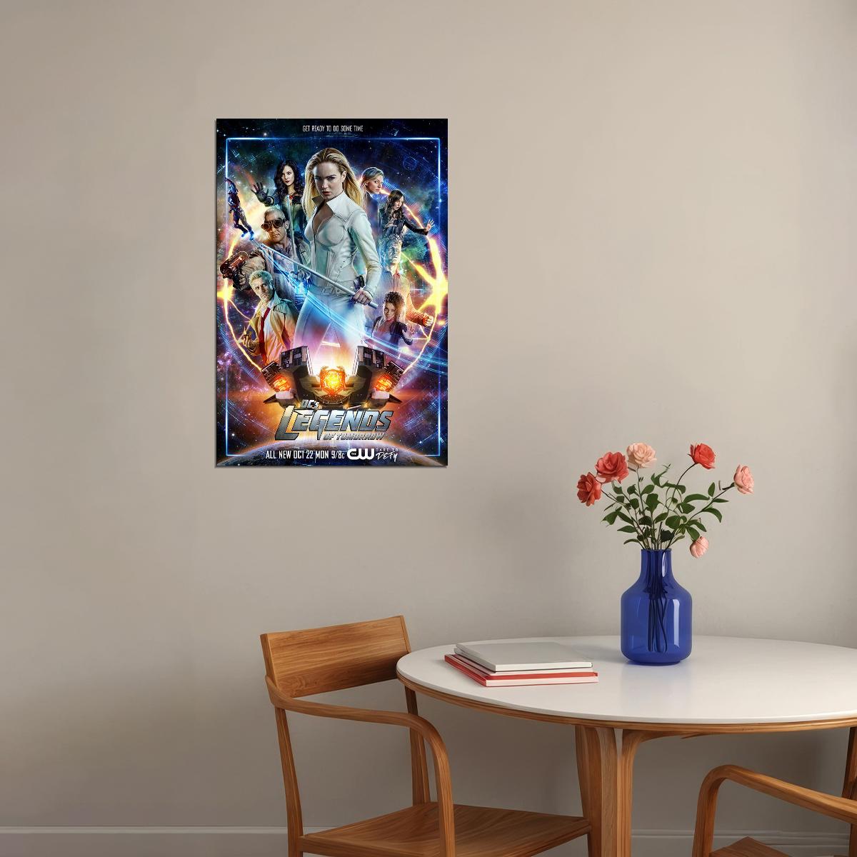 Legends Of Tomorrow Movie Heroes Adventure Action Poster Wall Art Print Home Wall Decor - xonomax