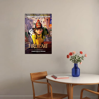 Fireheart Movie Animation Action Comedy Poster Wall Art Print Home Wall Decor - xonomax