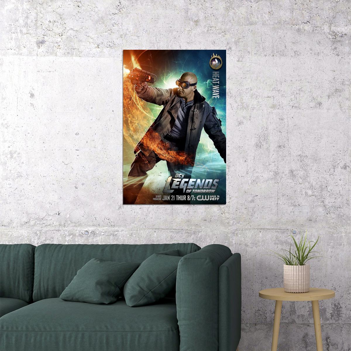 Legends Of Tomorrow Movie Excitement Adventure Poster Wall Art Print Home Wall Decor - xonomax