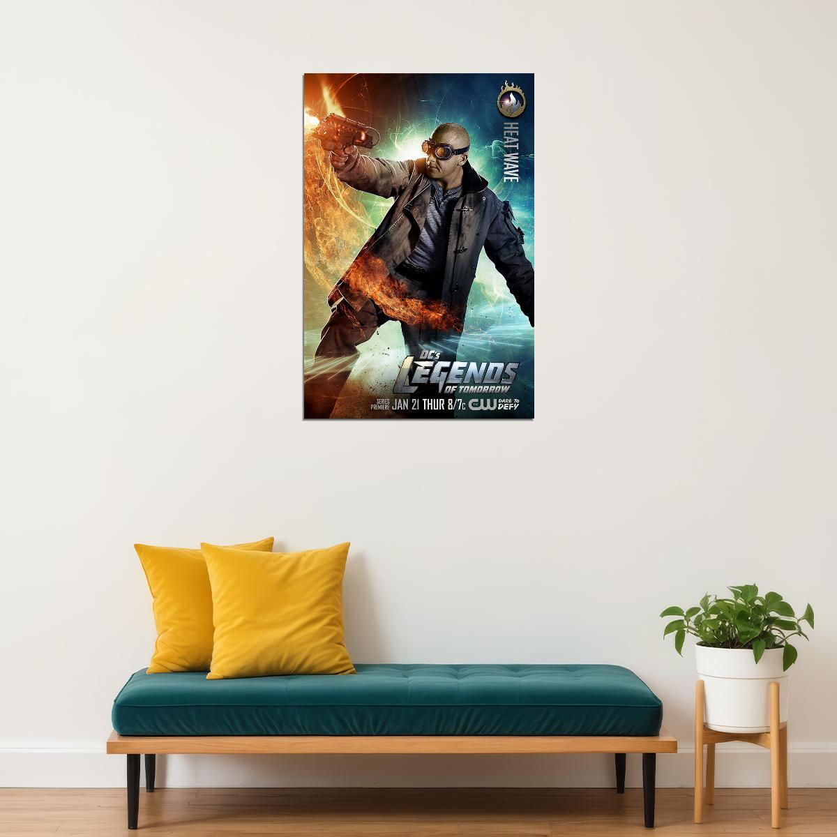 Legends Of Tomorrow Movie Excitement Adventure Poster Wall Art Print Home Wall Decor - xonomax