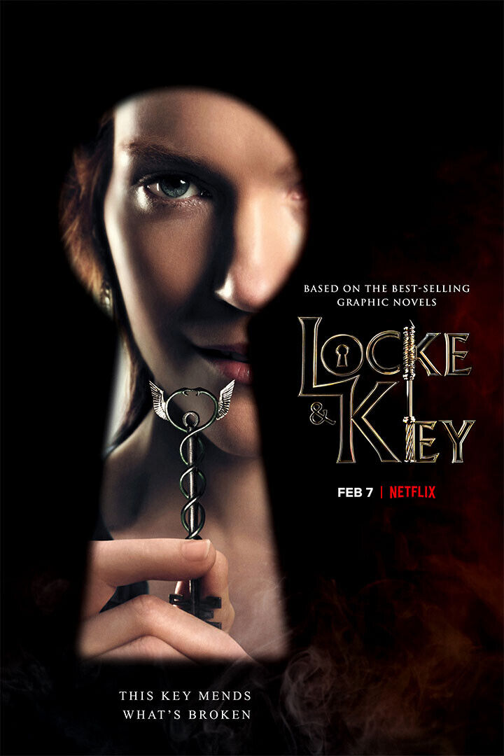 Locke And Key Movie Horror Fantasy Drama Poster Wall Art Print Home Wall Decor - xonomax
