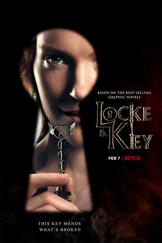 Locke And Key Movie Horror Fantasy Drama Poster Wall Art Print Home Wall Decor - xonomax