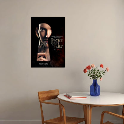 Locke And Key Movie Horror Fantasy Drama Poster Wall Art Print Home Wall Decor - xonomax