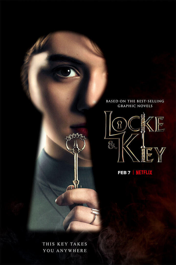 Locke And Key Movie Horror Thriller Fantasy Poster Wall Art Print Home Wall Decor - xonomax