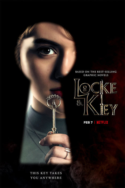 Locke And Key Movie Horror Thriller Fantasy Poster Wall Art Print Home Wall Decor - xonomax