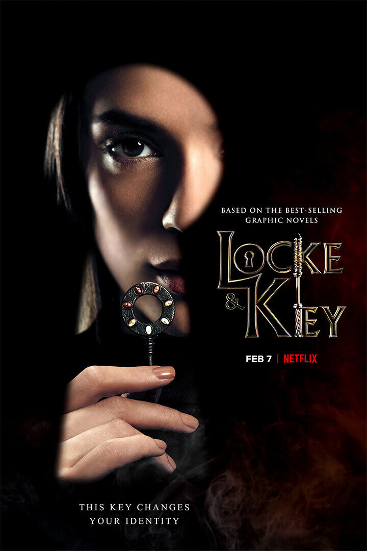 Locke And Key Movie Horror Drama Fantasy Poster Wall Art Print Home Wall Decor - xonomax