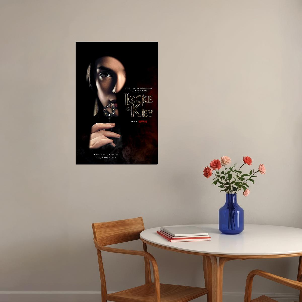 Locke And Key Movie Horror Drama Fantasy Poster Wall Art Print Home Wall Decor - xonomax