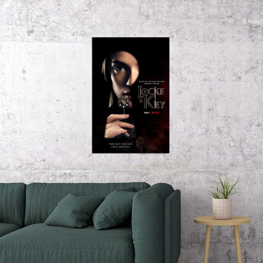 Locke And Key Movie Horror Drama Fantasy Poster Wall Art Print Home Wall Decor - xonomax