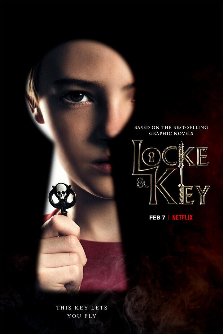 Locke And Key Movie Fantasy Horror Drama Poster Wall Art Print Home Wall Decor - xonomax