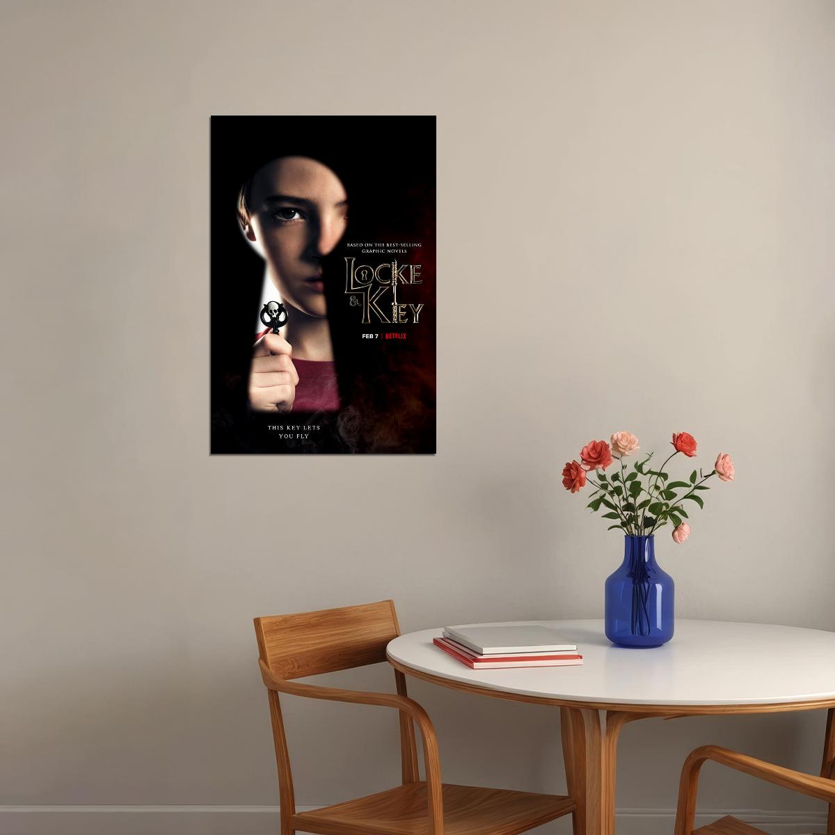 Locke And Key Movie Fantasy Horror Drama Poster Wall Art Print Home Wall Decor - xonomax