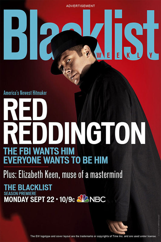 The Blacklist Movie Crime Mystery Drama Poster Wall Art Print Home Wall Decor - xonomax