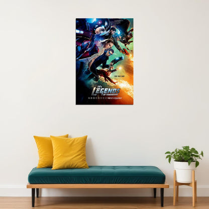 Legends Of Tomorrow Movie Action Drama Adventure Poster Wall Art Print Home Wall Decor - xonomax
