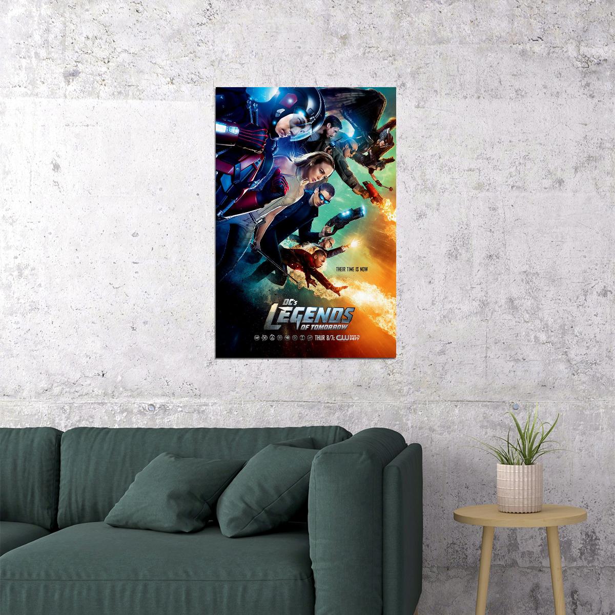 Legends Of Tomorrow Movie Action Drama Adventure Poster Wall Art Print Home Wall Decor - xonomax