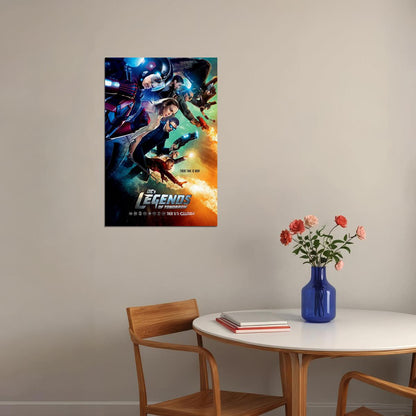 Legends Of Tomorrow Movie Action Drama Adventure Poster Wall Art Print Home Wall Decor - xonomax