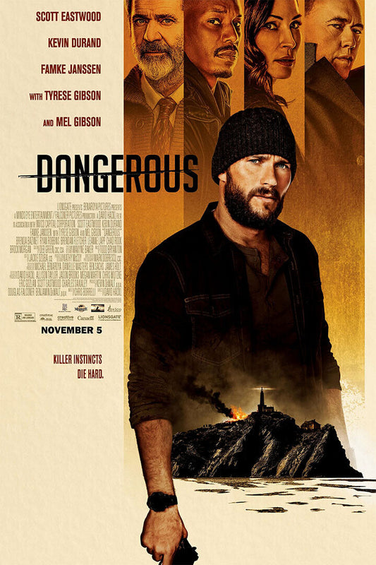 Dangerous Movie Action Thriller Mystery Poster Wall Art Print Home Wall Decor - xonomax