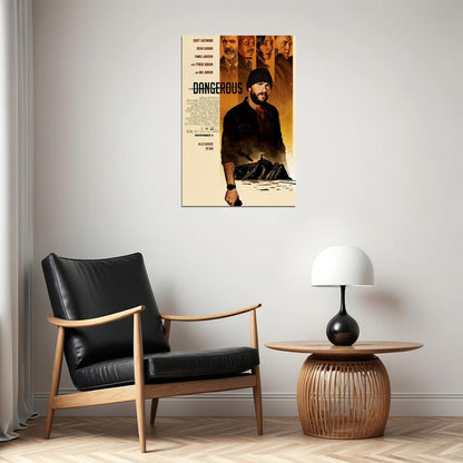 Dangerous Movie Action Thriller Mystery Poster Wall Art Print Home Wall Decor - xonomax