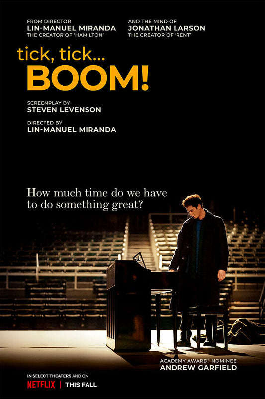 Tick Tick... Boom Movie Biography Drama Musical Poster Wall Art Print Home Wall Decor - xonomax