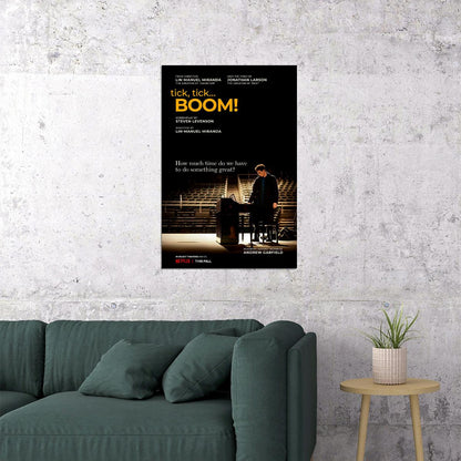 Tick Tick... Boom Movie Biography Drama Musical Poster Wall Art Print Home Wall Decor - xonomax