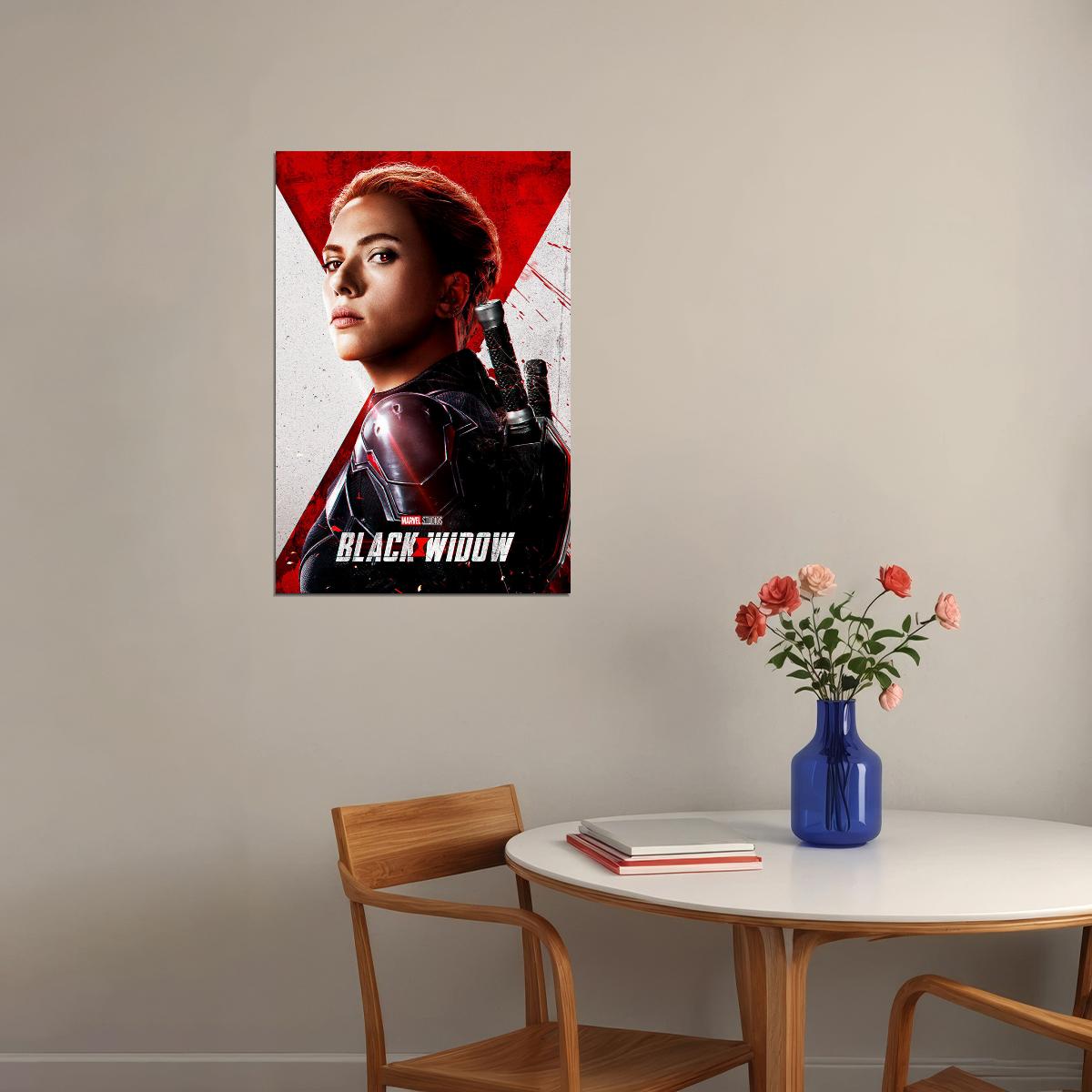 Black Widow Movie Adventure Action Superhero Drama Poster Wall Art Print Home Wall Decor - xonomax