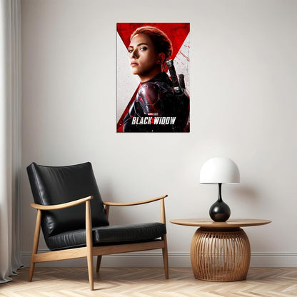 Black Widow Movie Adventure Action Superhero Drama Poster Wall Art Print Home Wall Decor - xonomax