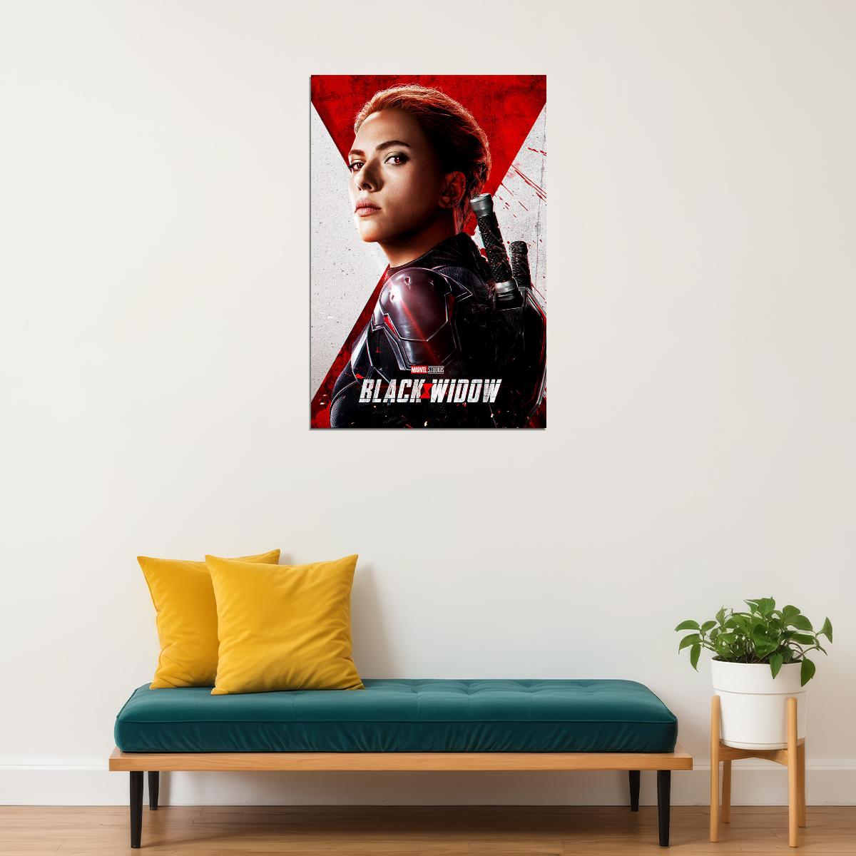 Black Widow Movie Adventure Action Superhero Drama Poster Wall Art Print Home Wall Decor - xonomax
