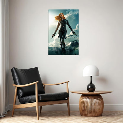 Black Widow Movie Family Action Superhero Drama Poster Wall Art Print Home Wall Decor - xonomax